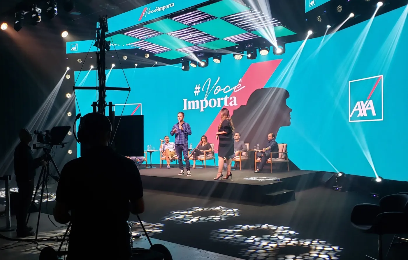 Transmissão de evento ao vivo