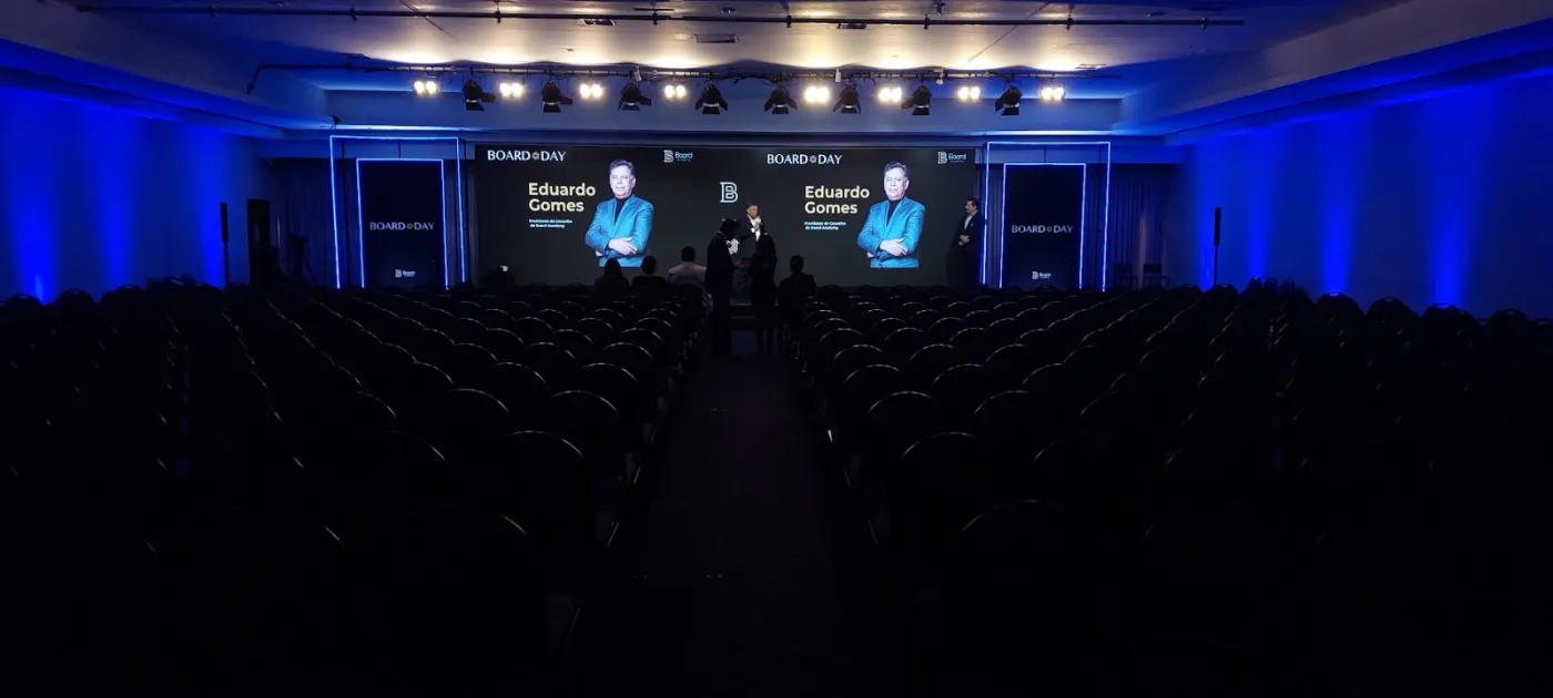 Transmissão de evento corporativo